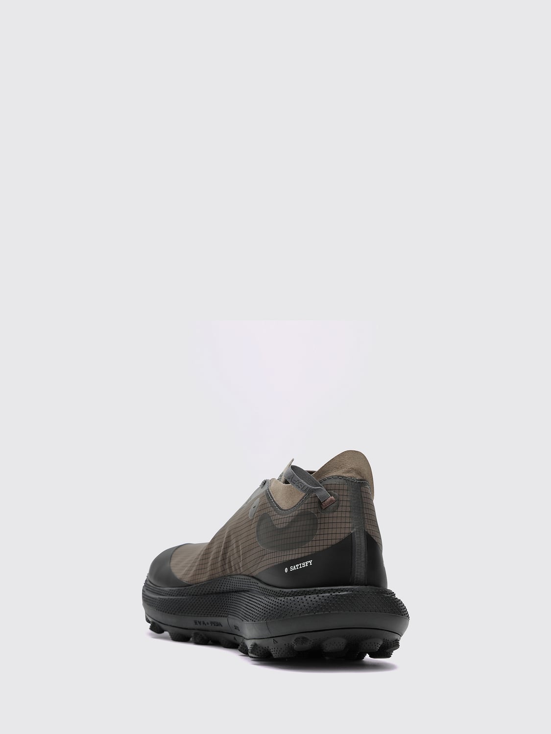 SATISFY SNEAKERS: Satisfy TheROCKER Vibram Breathable Tech Fabric Trainers with Vibram Sole, Brown - Img 3
