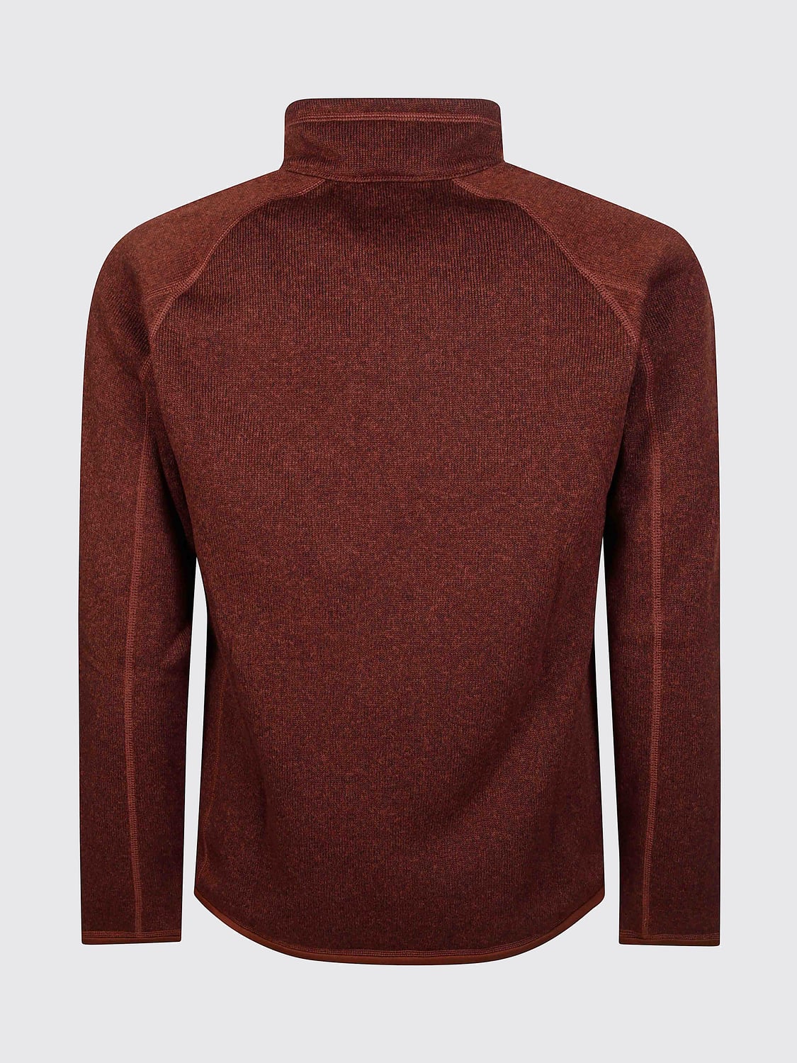 PATAGONIA JACKET: Patagonia Recycled Polyester Full-Zip Fleece Jacket with High Neck, Brown - Img 3