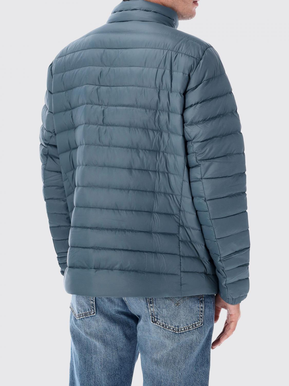 PATAGONIA JACKET: Patagonia Quilted Water-Repellent Recycled Nylon Down Jacket with High Neck, Navy - Img 2