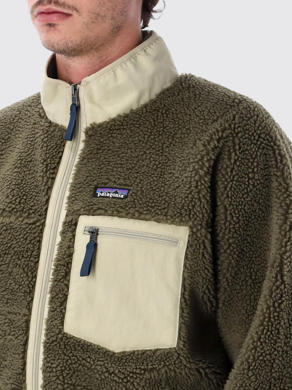 PATAGONIA ジャケット: PATAGONIA クラシック レトロX® ハイネック リサイクル フリース ジャケット, グリーン - Img 3