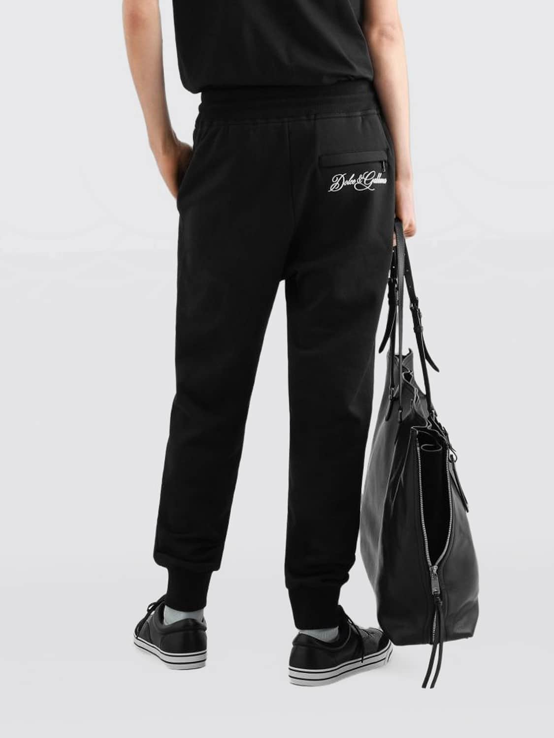 DOLCE & GABBANA PANTS: Pants men Dolce & Gabbana, Black - Img 2