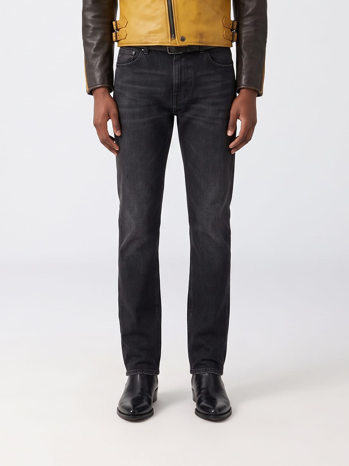 FENDI JEANS: Jeans men Fendi, Black - Img 1