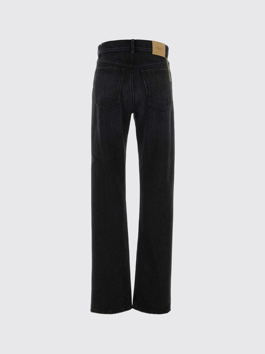 FENDI JEANS: Jeans men Fendi, Black - Img 3