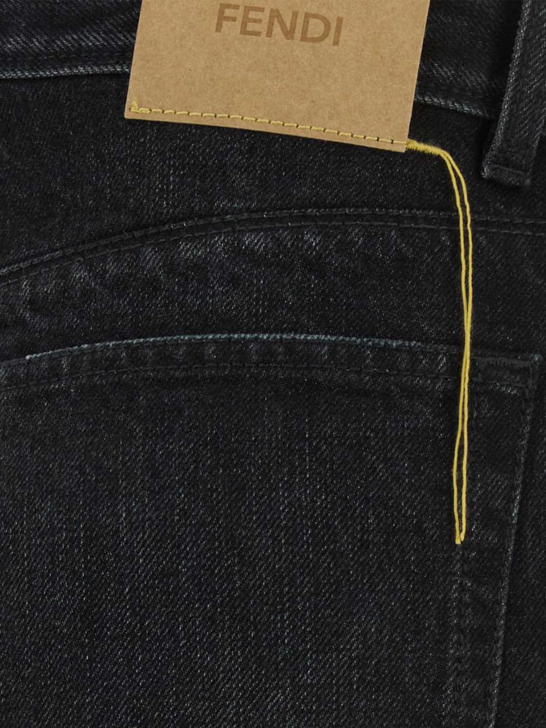 FENDI JEANS: Jeans men Fendi, Black - Img 4