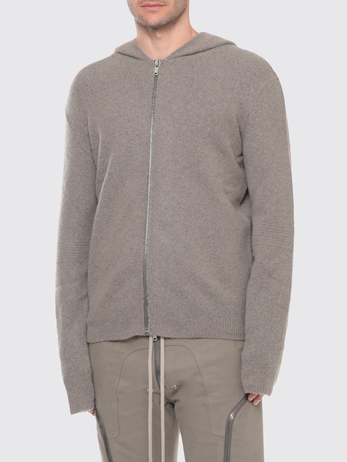 RICK OWENS 스웨터: 스웨터 남성 Rick Owens, 그레이 - Img 1