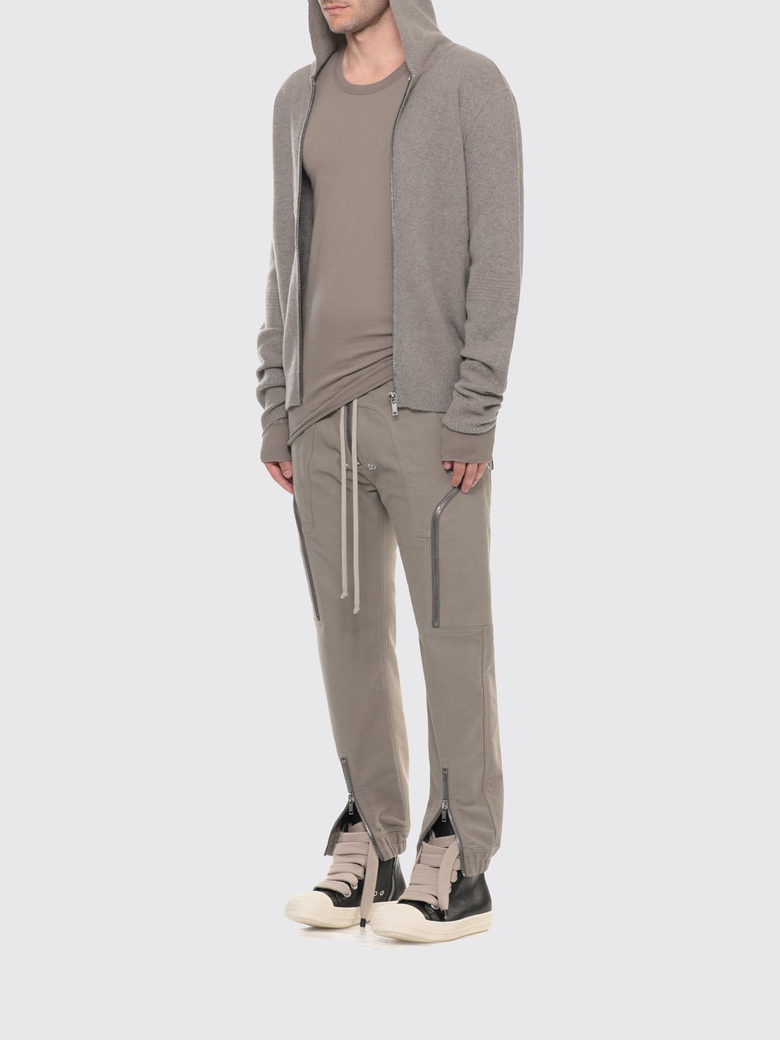 RICK OWENS 스웨터: 스웨터 남성 Rick Owens, 그레이 - Img 2