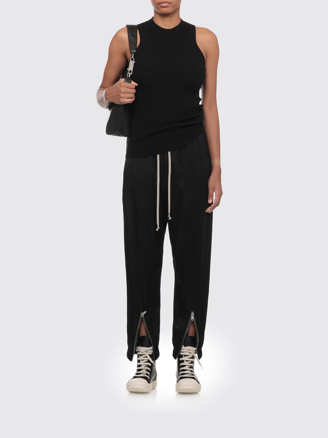 RICK OWENS TOP: Top mujer Rick Owens, Negro - Img 2