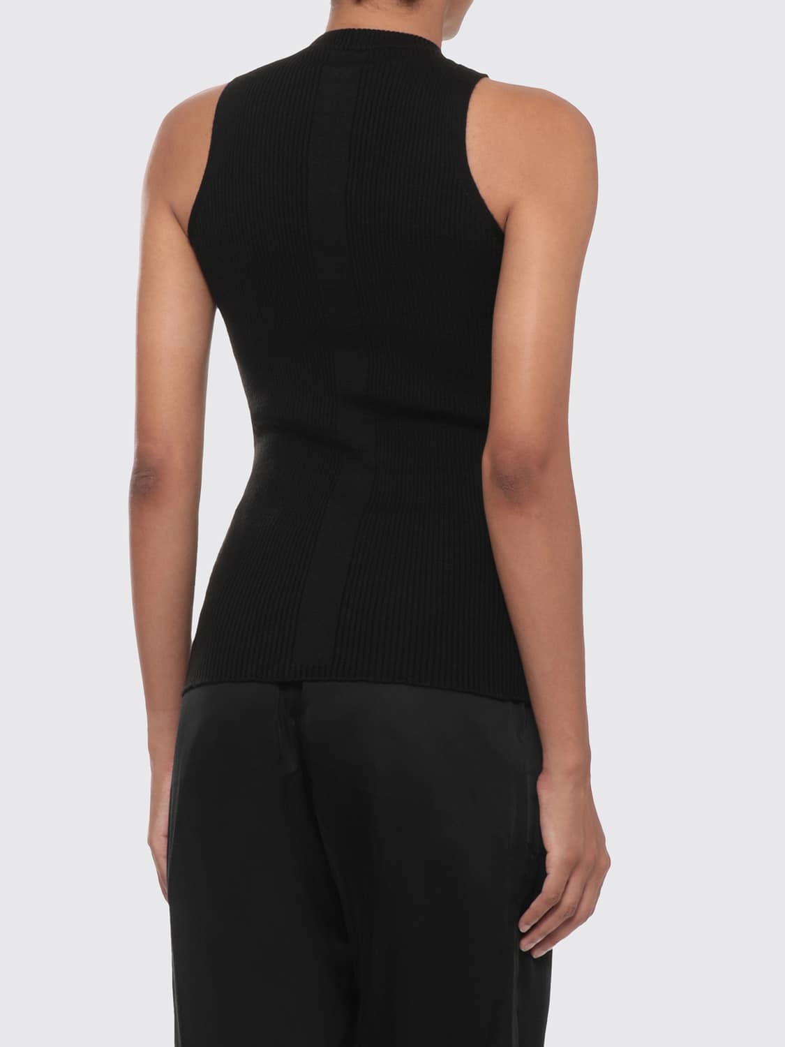 RICK OWENS TOP: Top mujer Rick Owens, Negro - Img 3