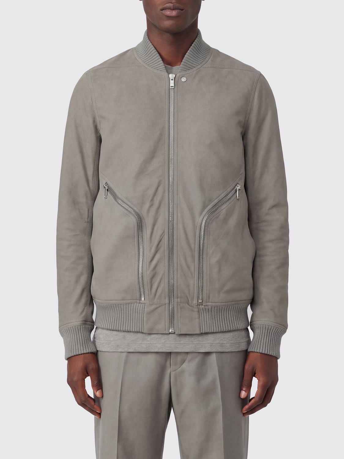 RICK OWENS JACKET: Jacket men Rick Owens, Grey - Img 1