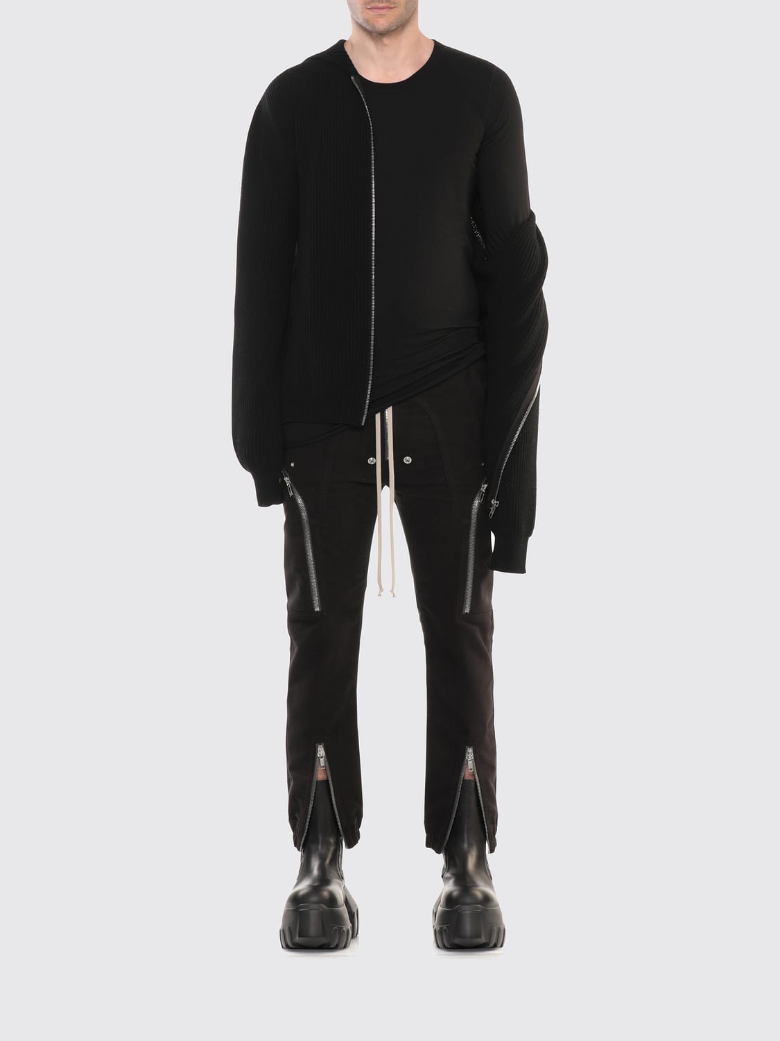 RICK OWENS SWEATER: Sweater men Rick Owens, Black - Img 2