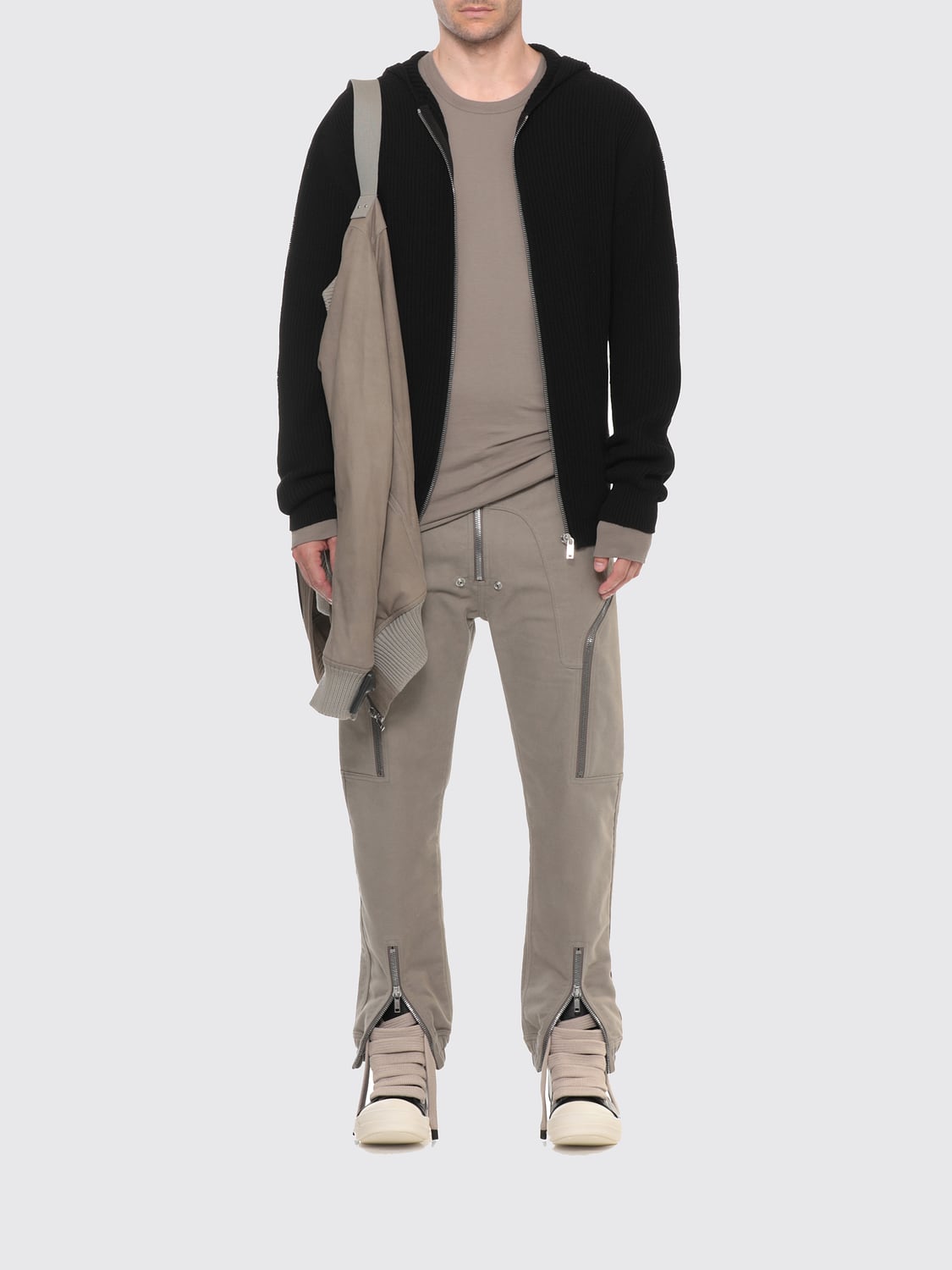 RICK OWENS SWEATER: Sweater men Rick Owens, Green - Img 2