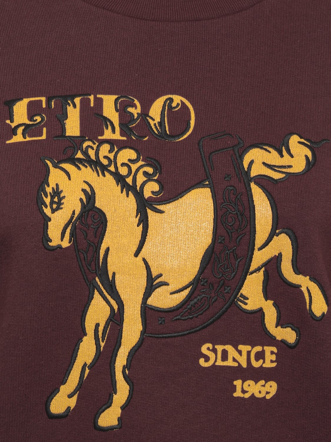 ETRO PULLOVER: Pullover damen Etro, Burgunderrot - Img 4