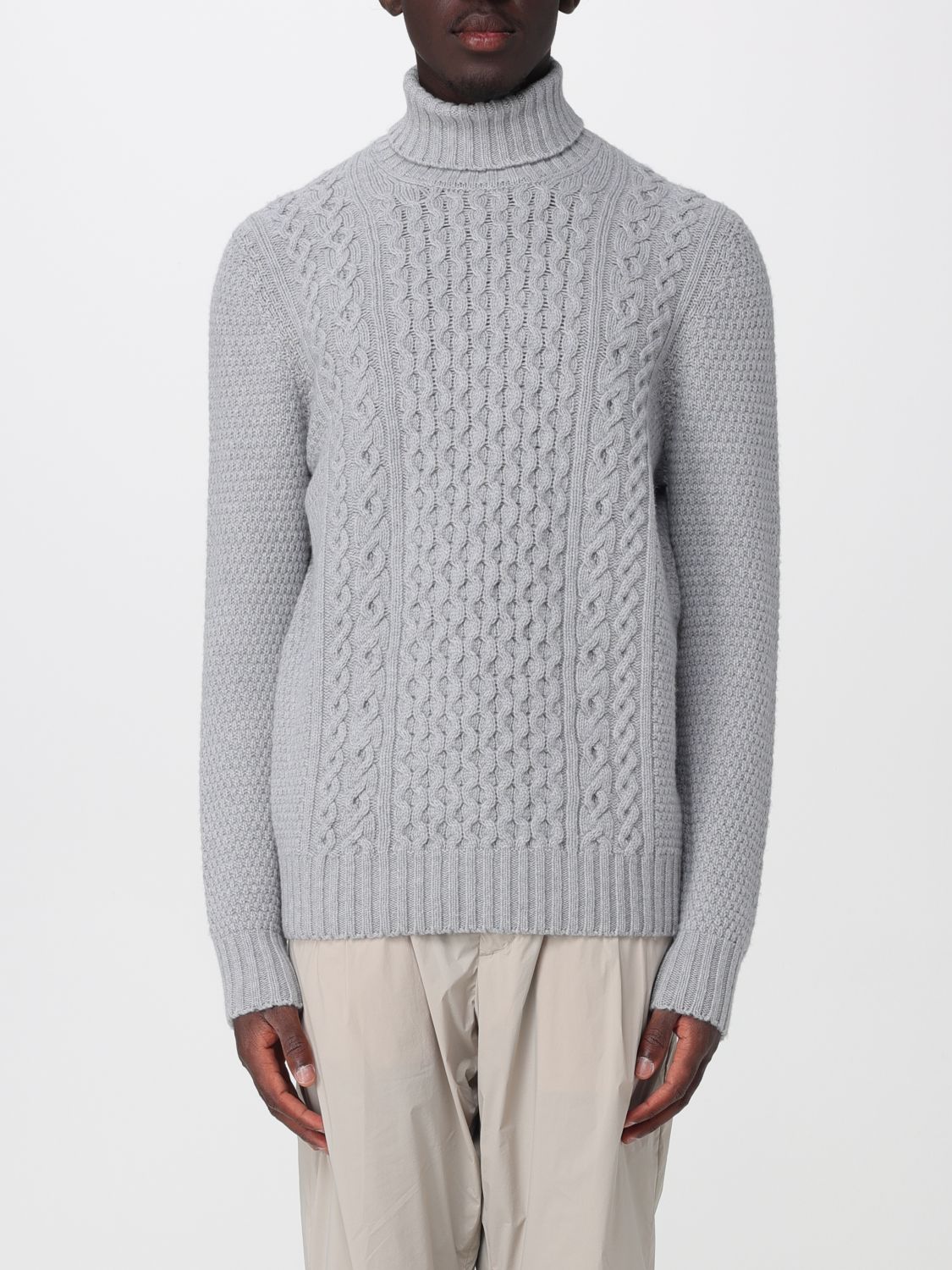 DRUMOHR SWEATER: Sweater men Drumohr, Grey - Img 1