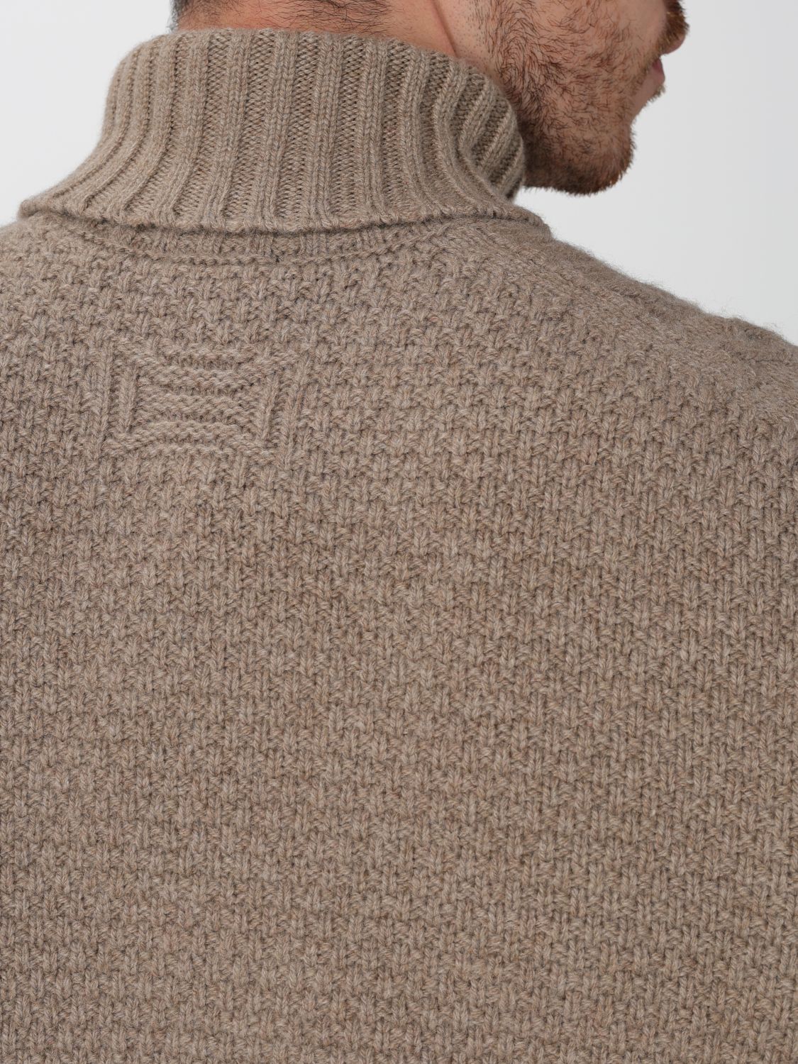 DRUMOHR SWEATER: Sweater men Drumohr, Beige - Img 3