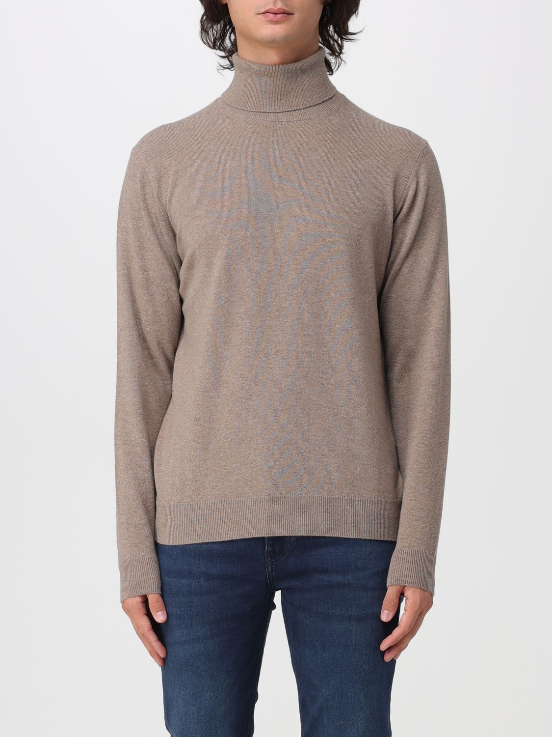 DRUMOHR SWEATER: Sweater men Drumohr, Brown - Img 1