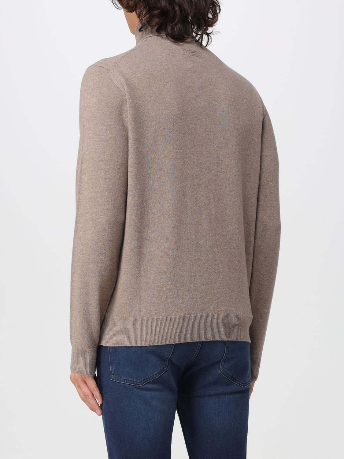 DRUMOHR SWEATER: Sweater men Drumohr, Brown - Img 2