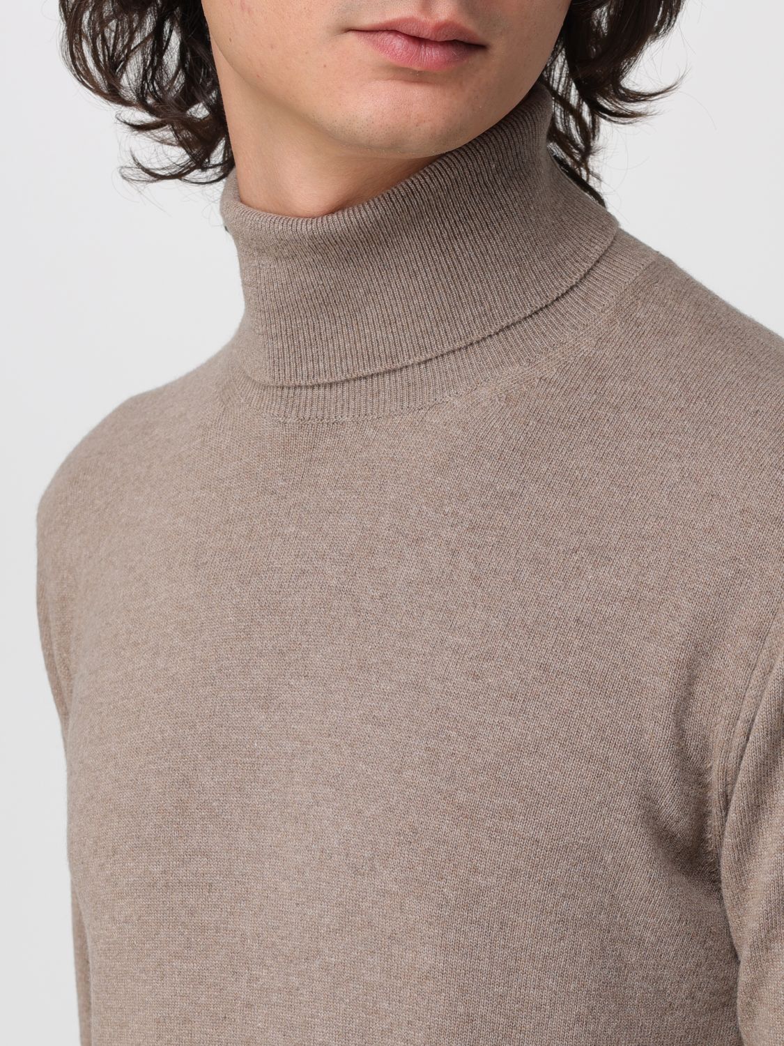 DRUMOHR SWEATER: Sweater men Drumohr, Brown - Img 3