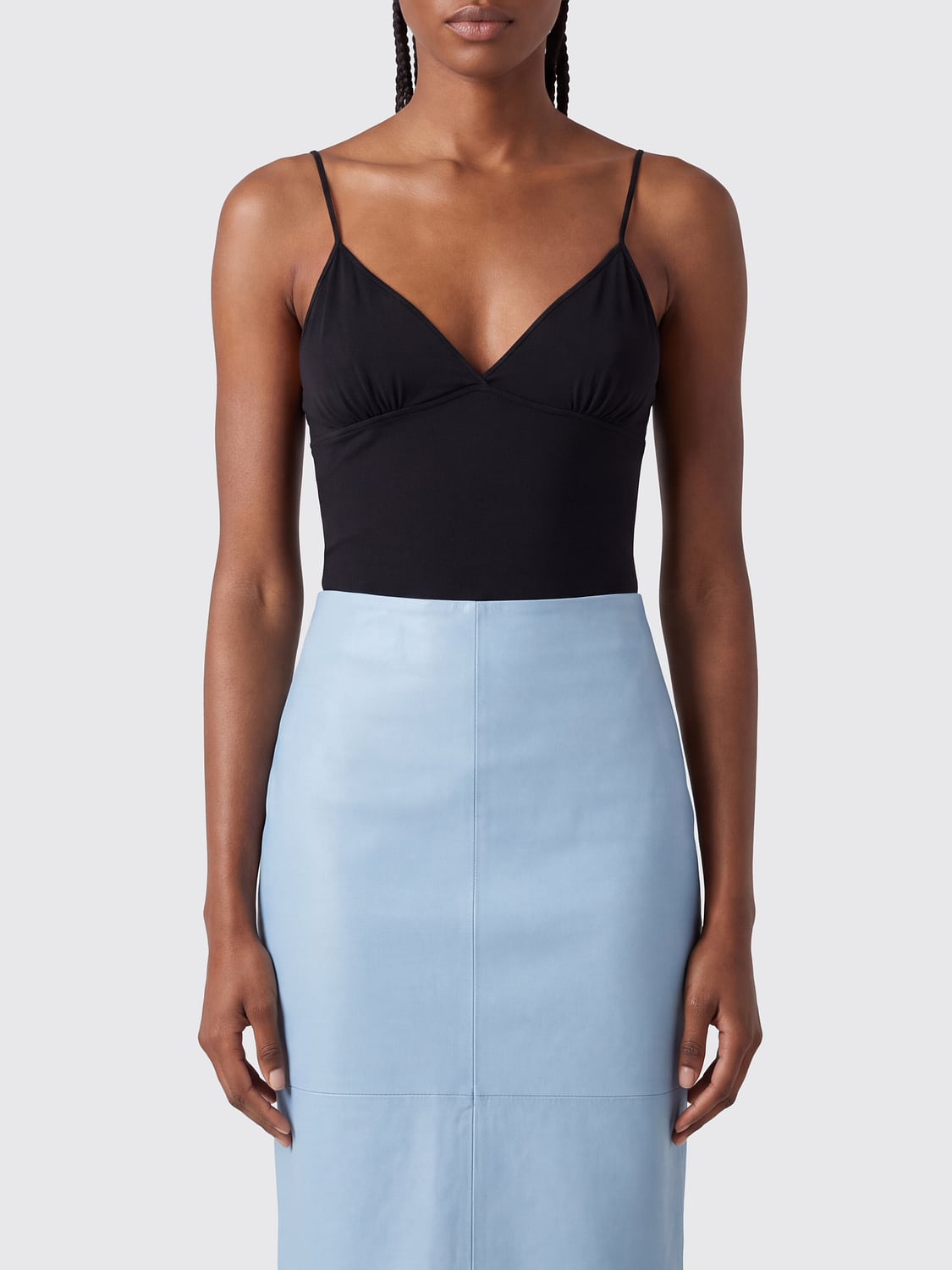 SAINT LAURENT TOP: Top mujer Saint Laurent, Negro - Img 1