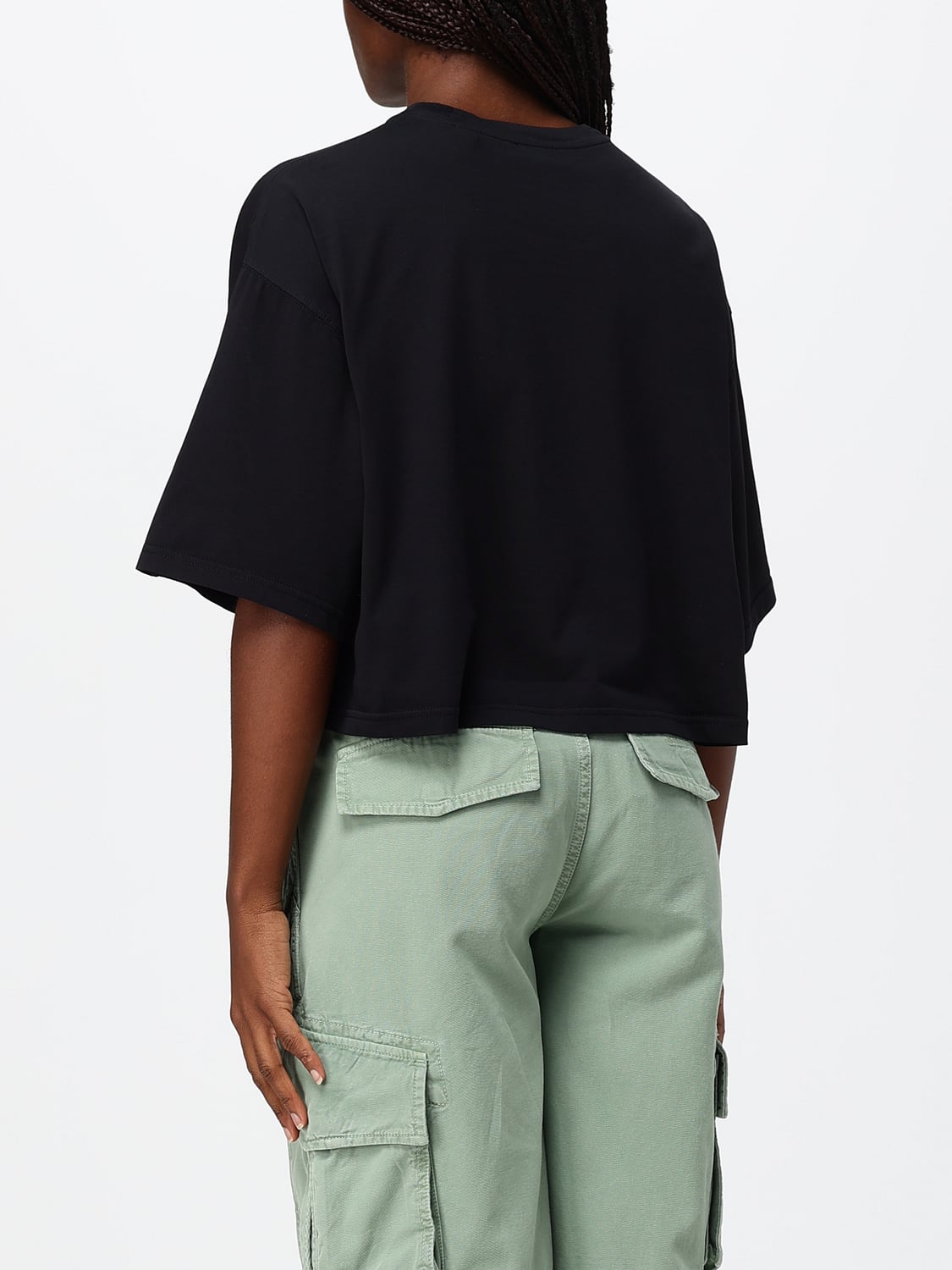 BURBERRY T-SHIRTS: T-shirts donna Burberry, Nero - Img 2
