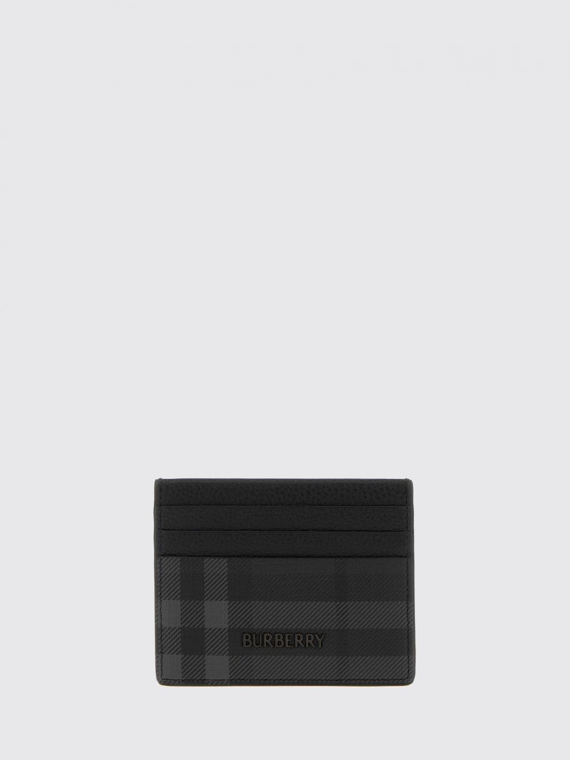 BURBERRY WALLET: Wallet men Burberry, Grey - Img 1