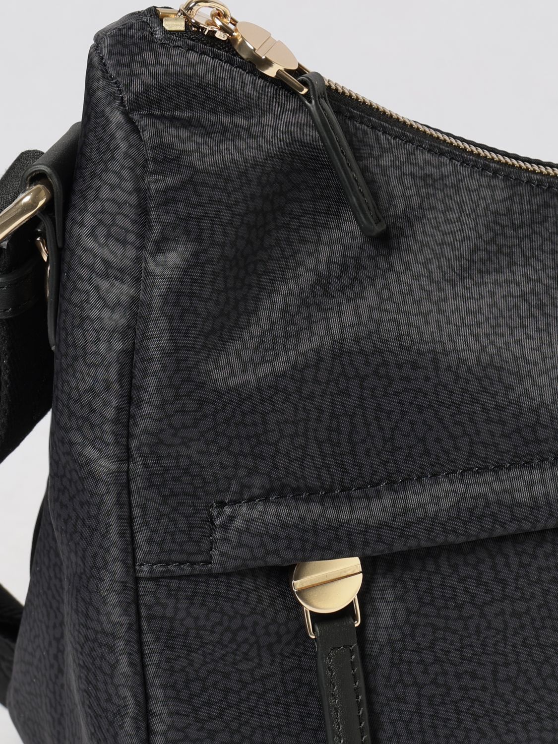 BORBONESE BACKPACK: Backpack woman Borbonese, Black - Img 3