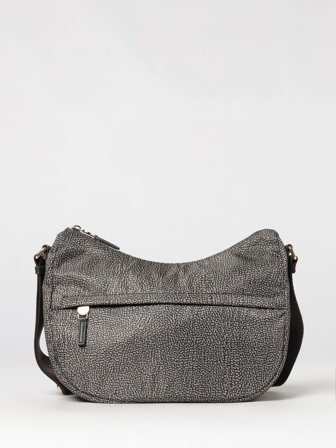 BORBONESE BACKPACK: Backpack woman Borbonese, Mud - Img 1