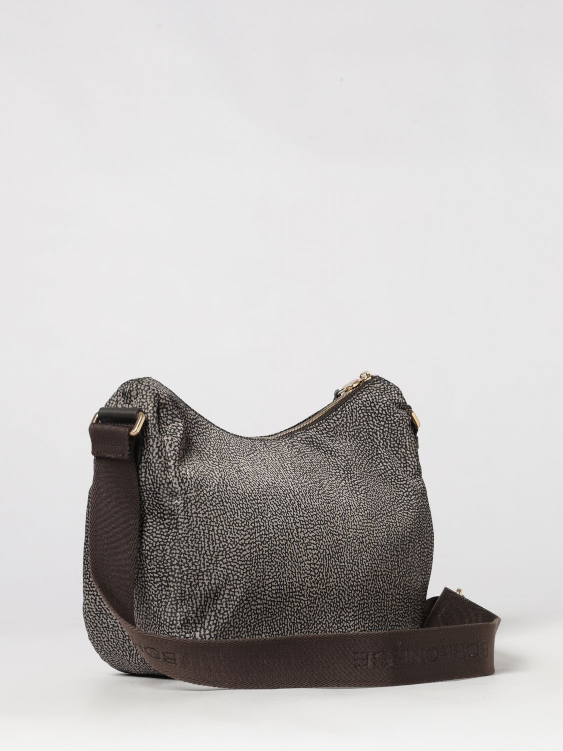 BORBONESE BACKPACK: Backpack woman Borbonese, Mud - Img 2