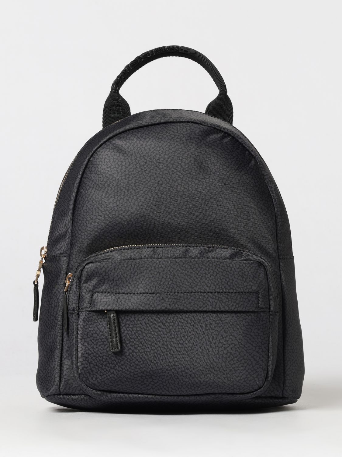 BORBONESE BACKPACK: Backpack woman Borbonese, Black - Img 1