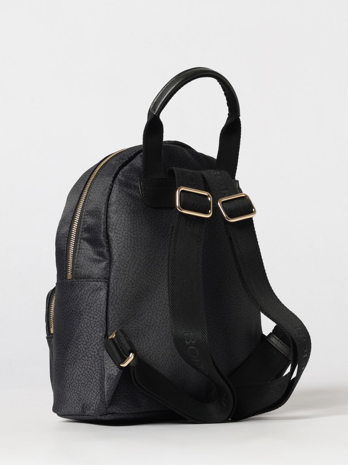 BORBONESE BACKPACK: Backpack woman Borbonese, Black - Img 2