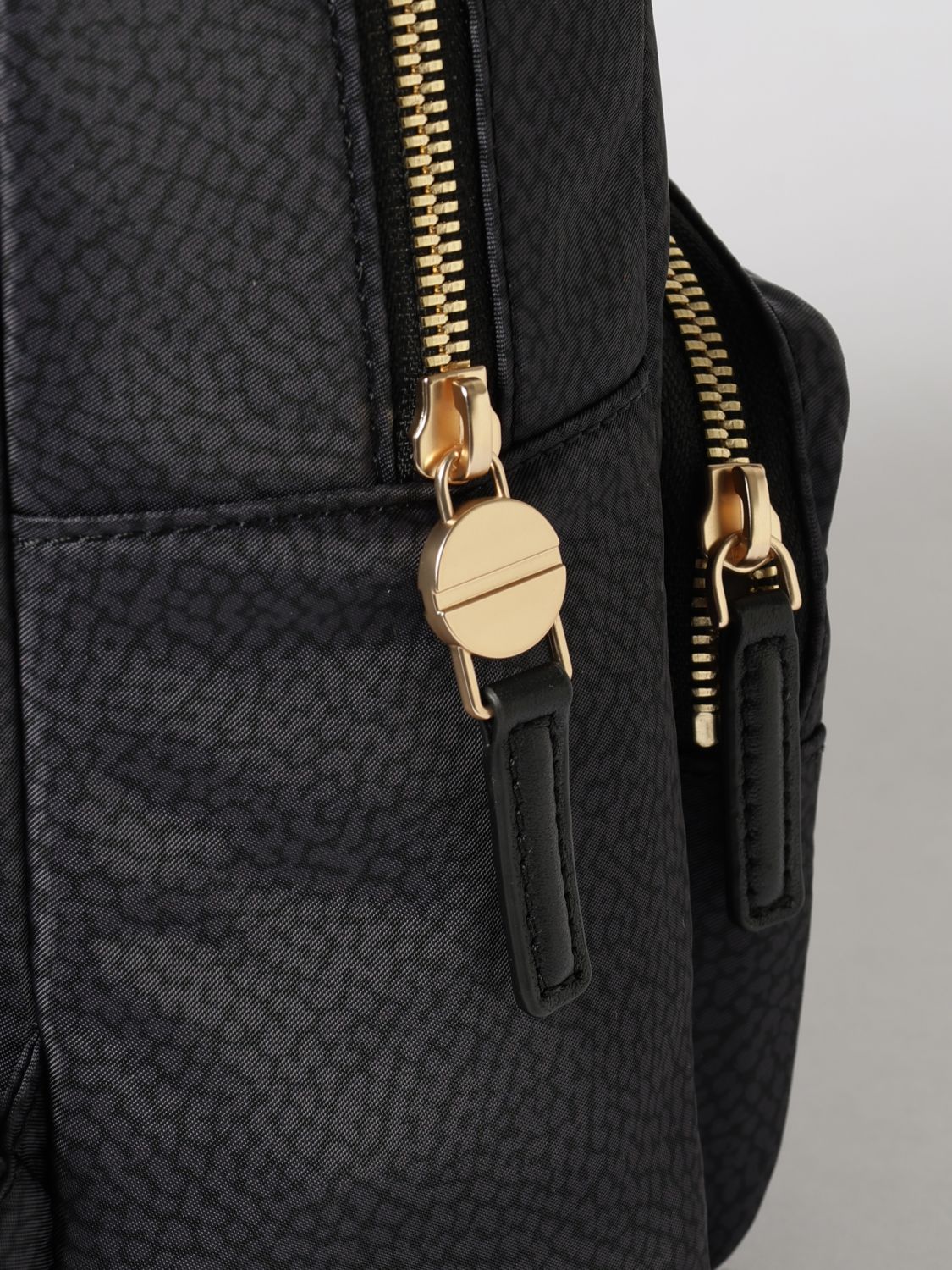 BORBONESE BACKPACK: Backpack woman Borbonese, Black - Img 3