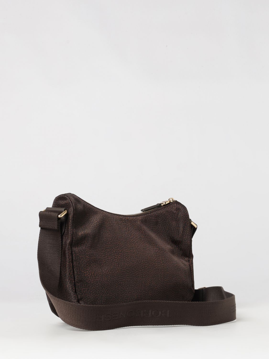 BORBONESE BACKPACK: Backpack woman Borbonese, Brown - Img 2