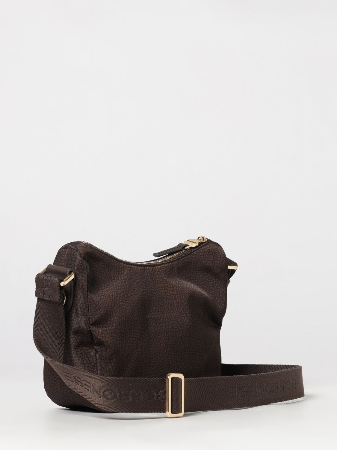BORBONESE BACKPACK: Backpack woman Borbonese, Brown - Img 2