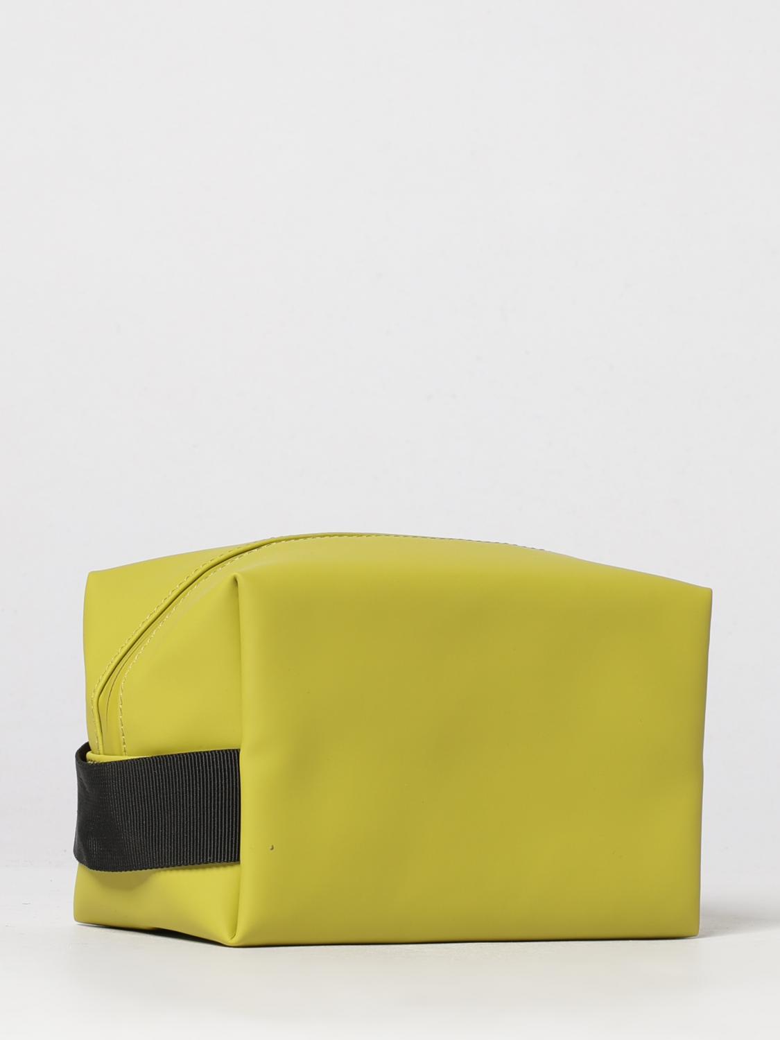 RAINS BEAUTY ACCESSORIES: Rains Waterproof Travel Beauty Case with Zip and Side Handle, Acid Green - Img 2