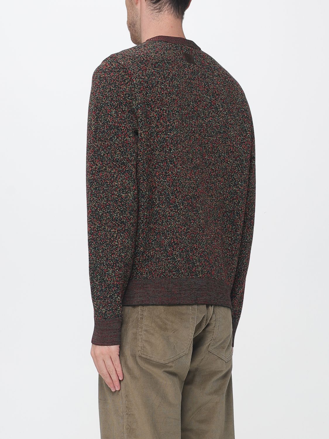 ETRO 스웨터: 스웨터 남성 Etro, 브라운 - Img 3