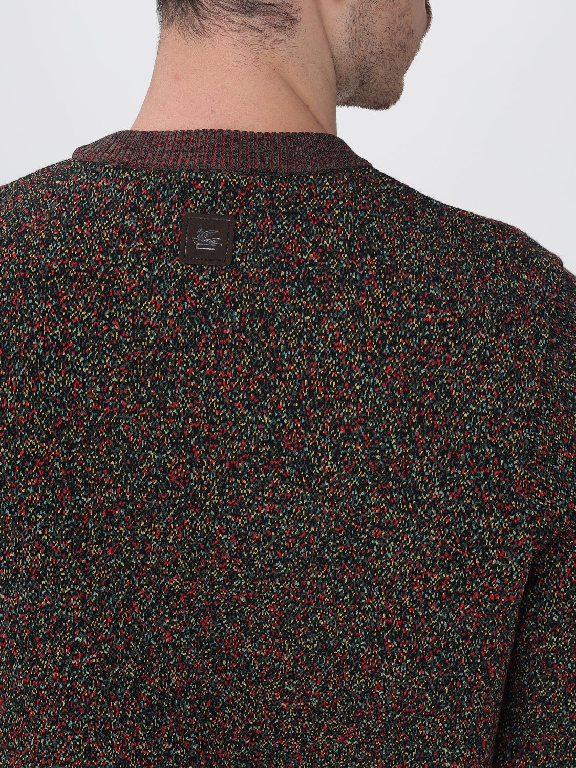 ETRO 스웨터: 스웨터 남성 Etro, 브라운 - Img 5