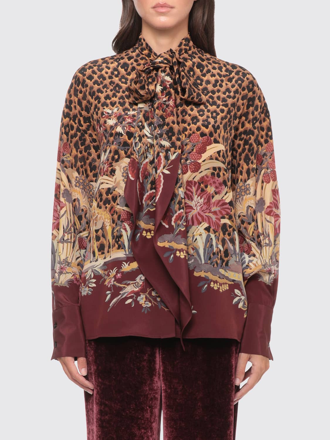 ETRO CAMISA: Camisa mujer Etro, Marrón - Img 1