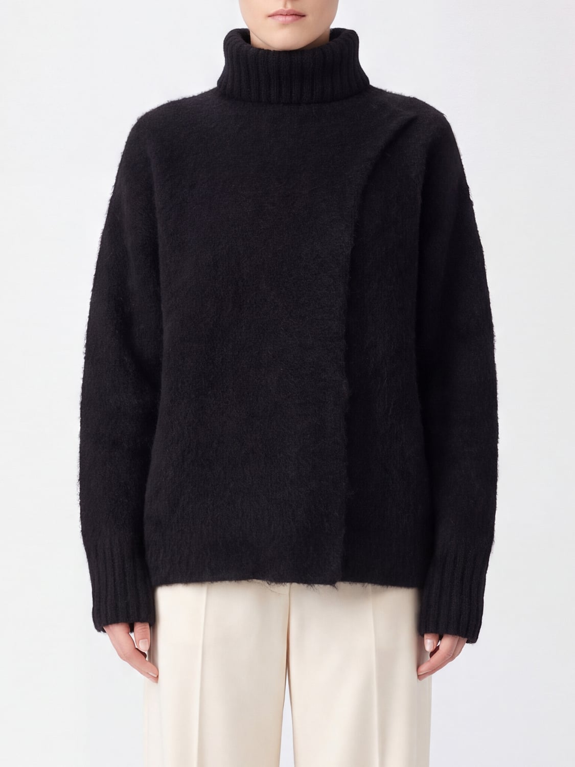 UMA WANG PULL: Pull femme Uma Wang, Noir - Img 1