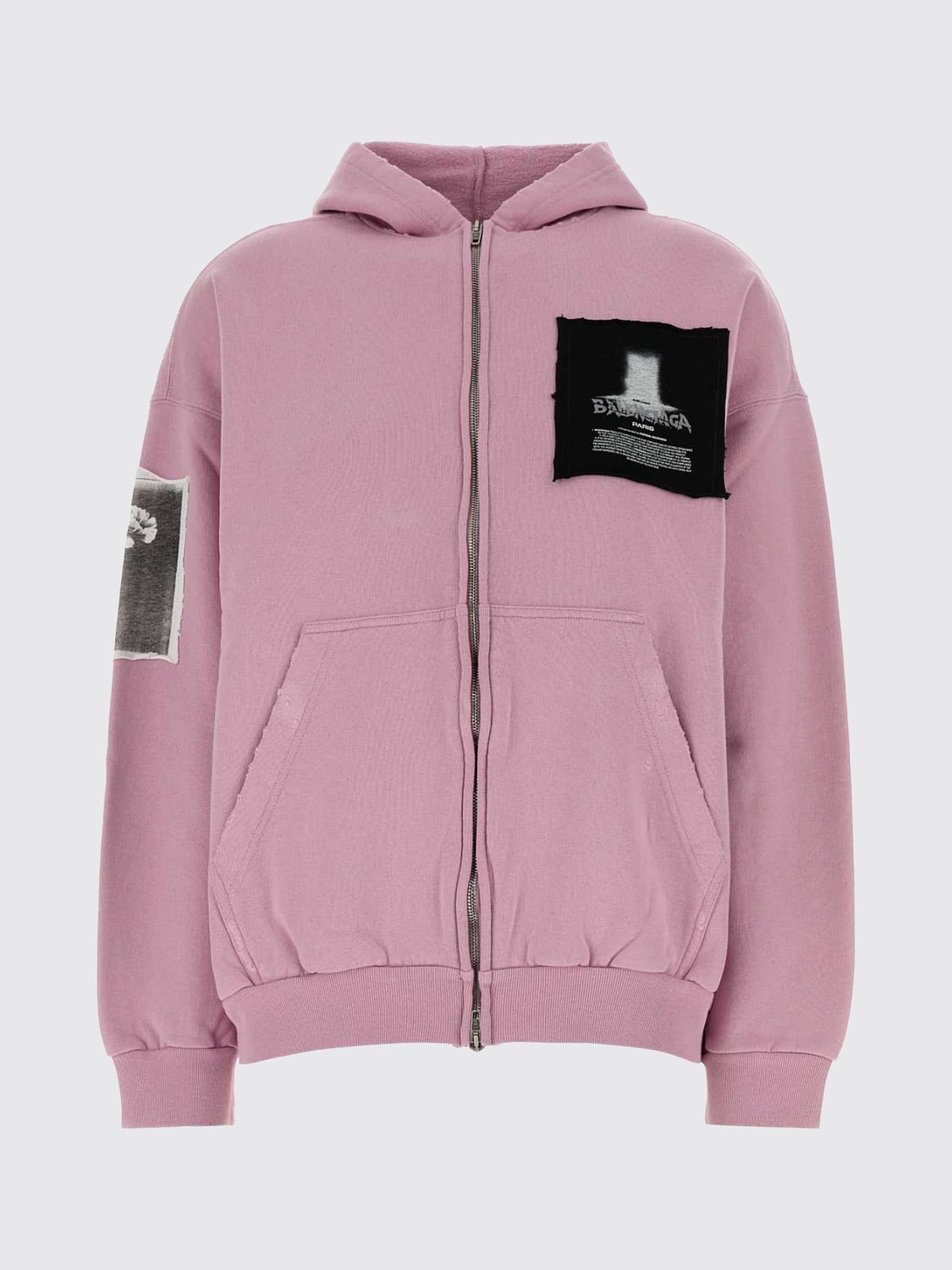 BALENCIAGA SWEATSHIRT: Sweatshirt damen Balenciaga, Pink - Img 2