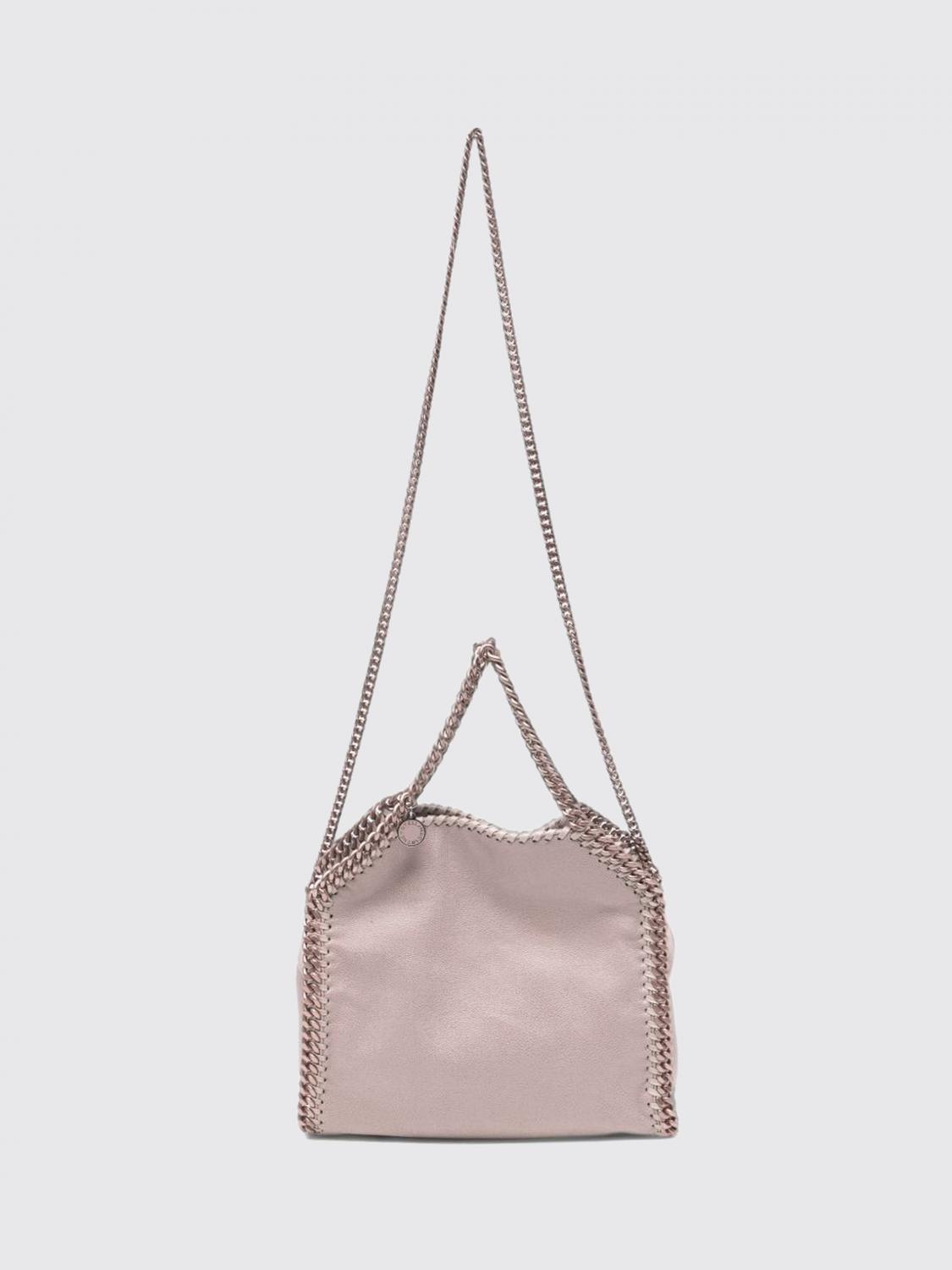 STELLA MCCARTNEY BORSA A MANO: Borsa a mano piccola Falabella Stella McCartney in Alter Mat con catena, Rosa - Img 1
