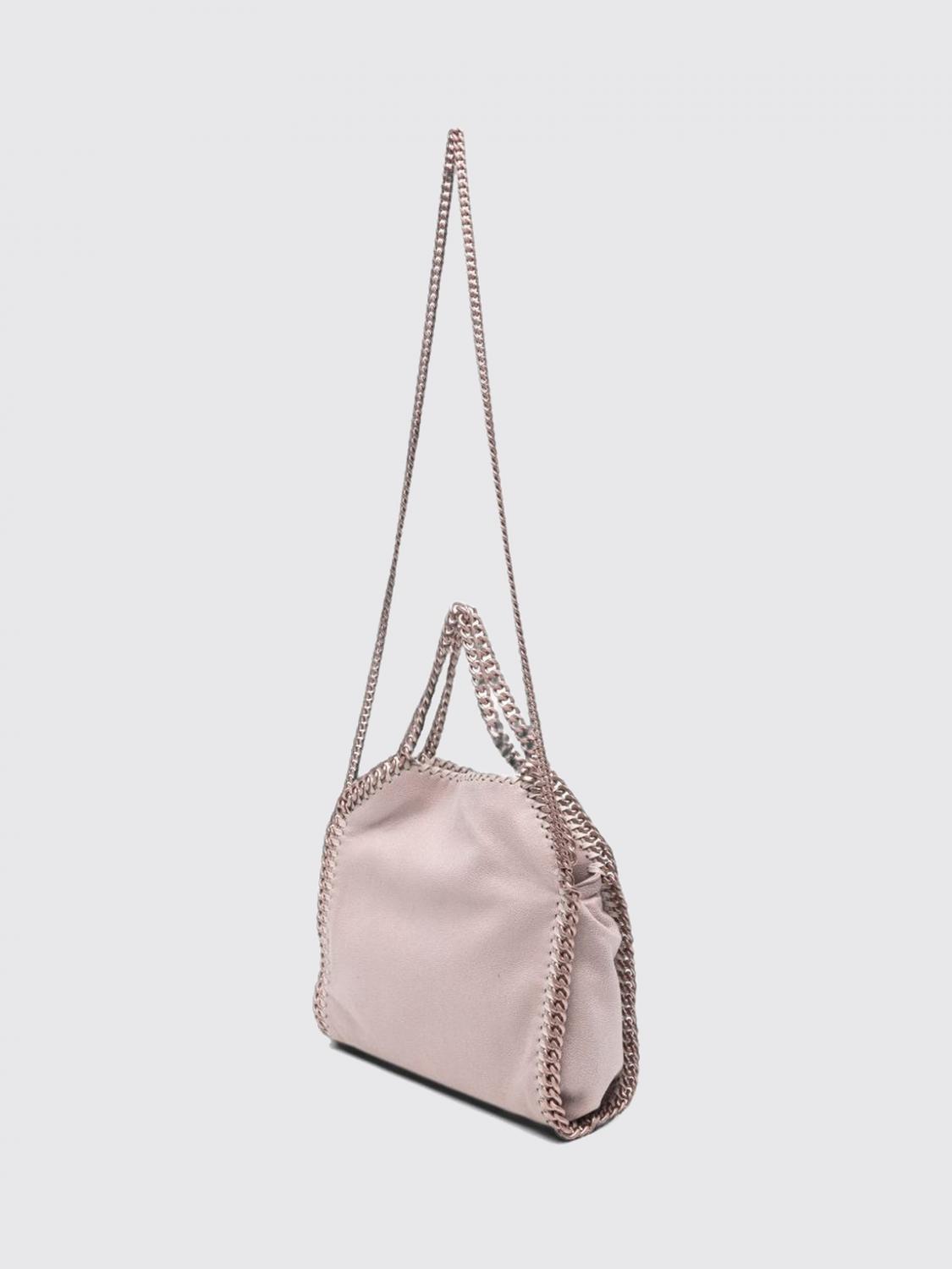 STELLA MCCARTNEY BORSA A MANO: Borsa a mano piccola Falabella Stella McCartney in Alter Mat con catena, Rosa - Img 3