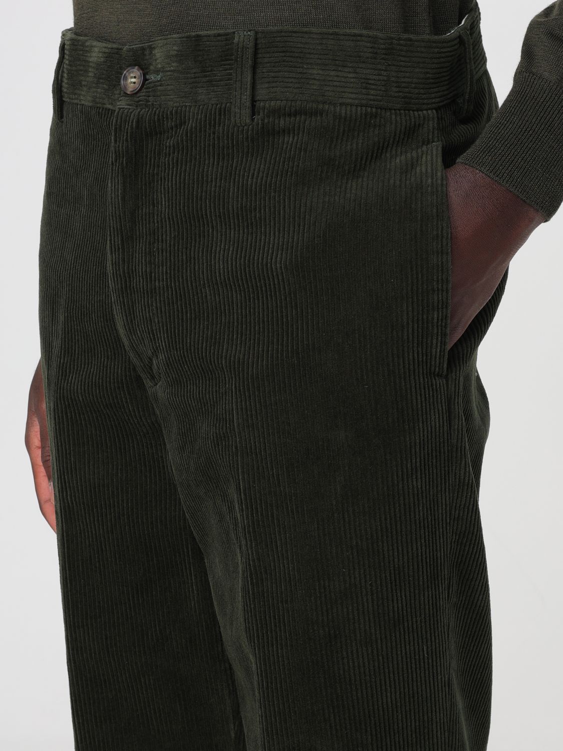 SEBAGO PANTS: Pants men Sebago, Green - Img 3