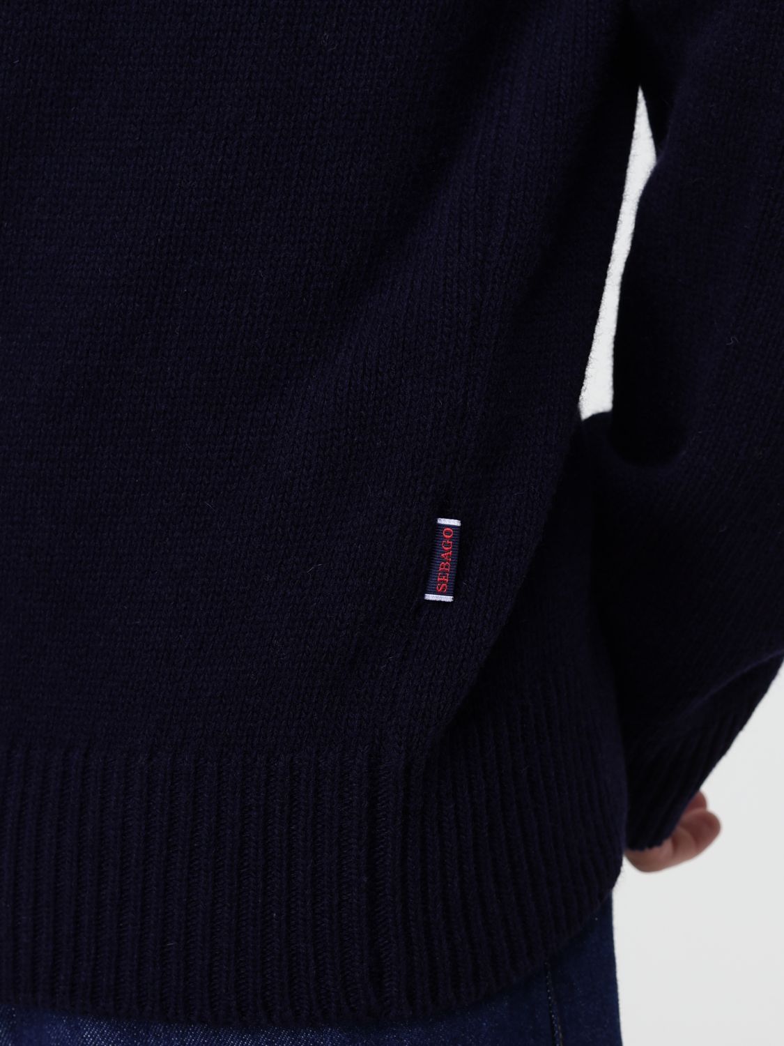 SEBAGO SWEATER: Sweater men Sebago, Navy - Img 3