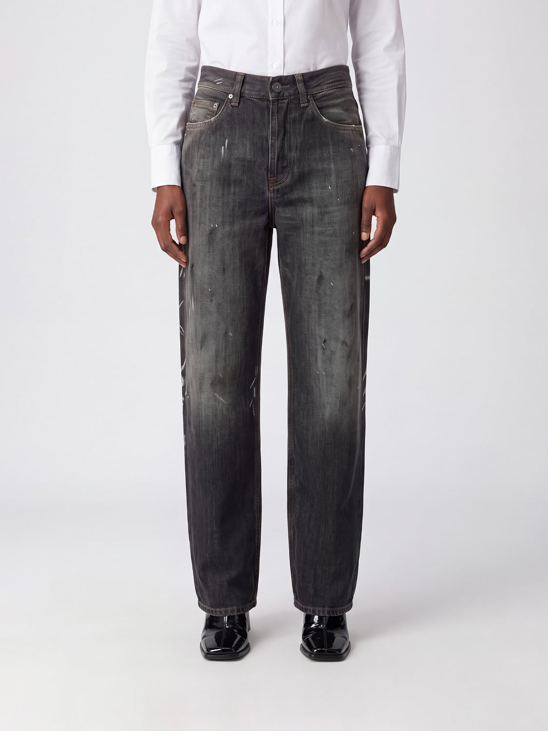 ACNE STUDIOS JEANS: Jeans woman Acne Studios, Black - Img 1