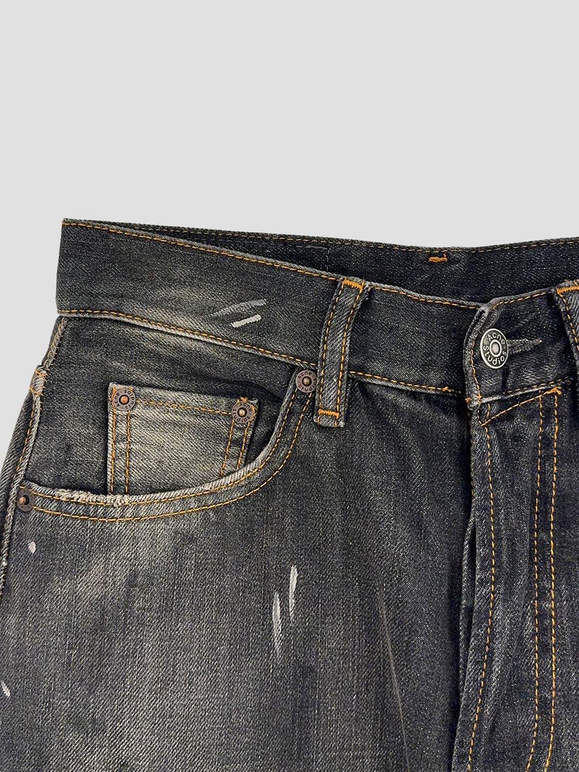 ACNE STUDIOS JEANS: Jeans woman Acne Studios, Black - Img 4