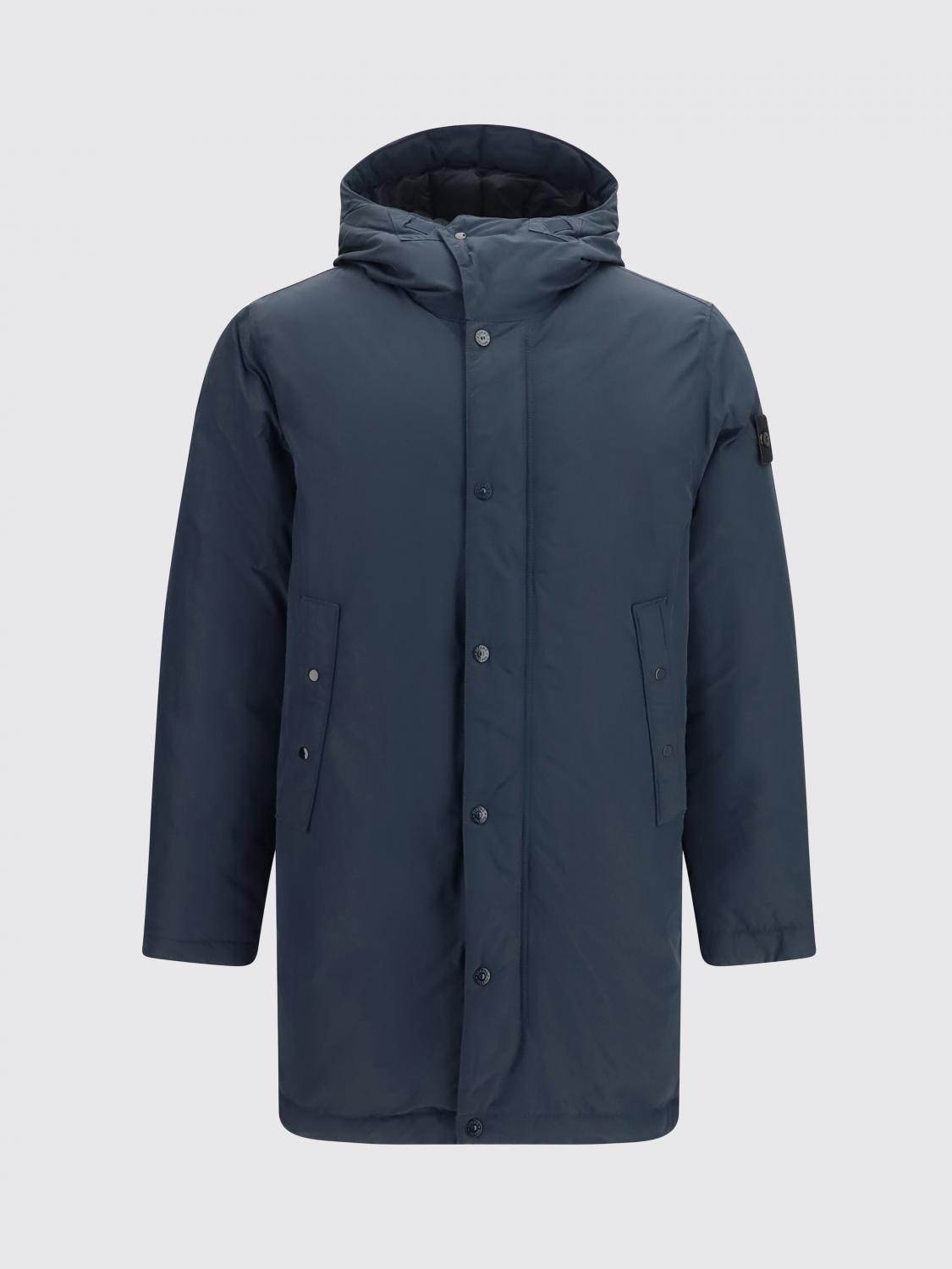 STONE ISLAND 코트: 코트 남성 Stone Island, 네이비 - Img 2
