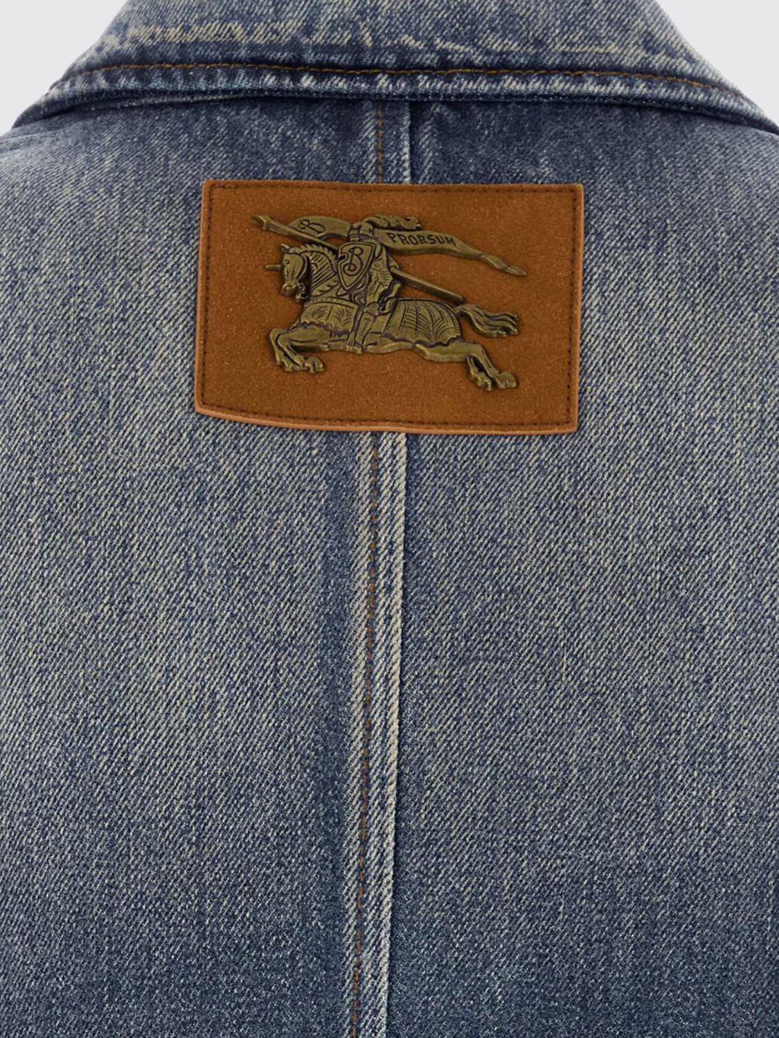 BURBERRY JACKET: Jacket men Burberry, Blue - Img 4