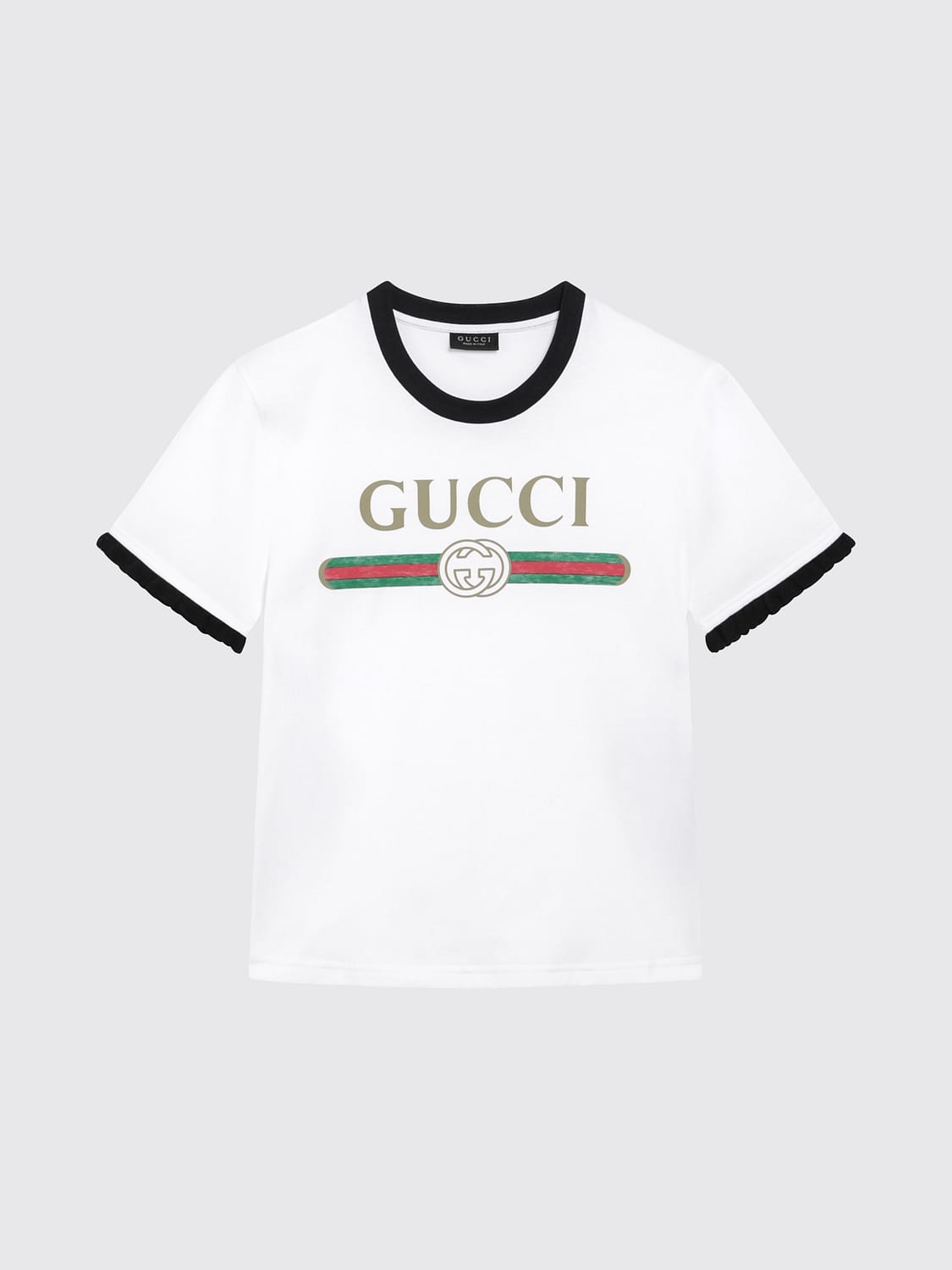 GUCCI CAMISETA: Camiseta mujer Gucci, Blanco - Img 2