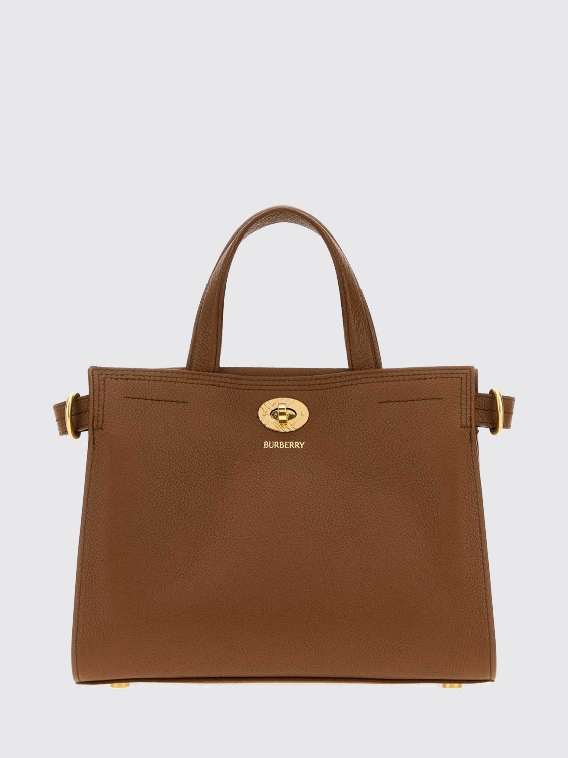 BURBERRY BORSA A MANO: Borsa a mano donna Burberry, Nocciola - Img 1