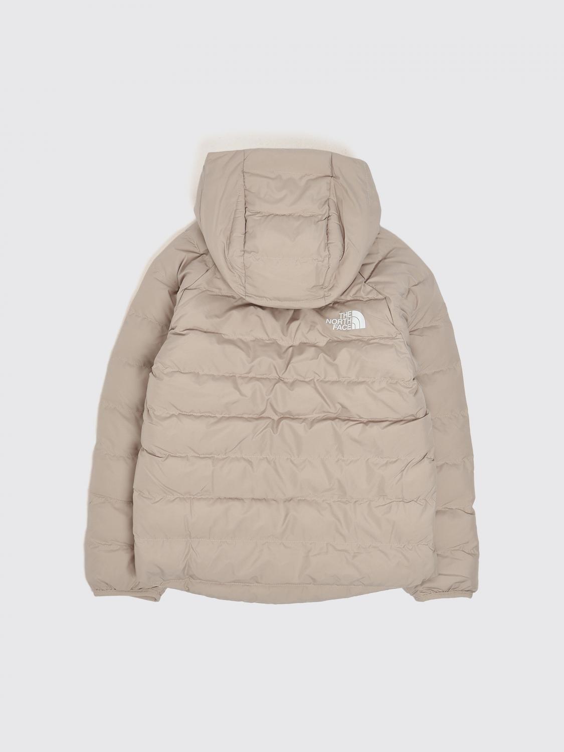 THE NORTH FACE JACKET: The North Face Perrito Boy's Reversible and Water-Repellent Puffer Jacket, Beige - Img 2