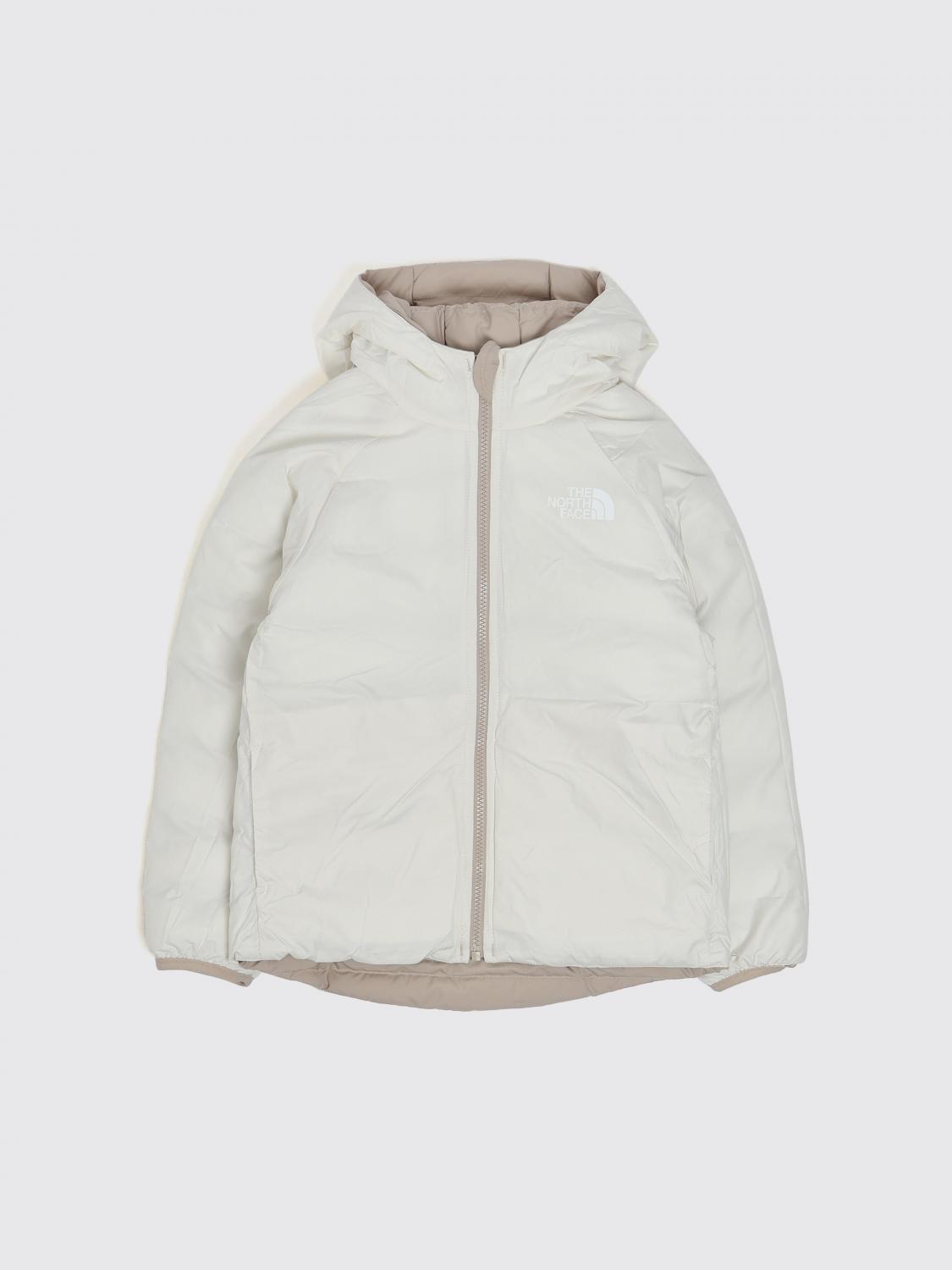 THE NORTH FACE JACKET: The North Face Perrito Boy's Reversible and Water-Repellent Puffer Jacket, Beige - Img 4